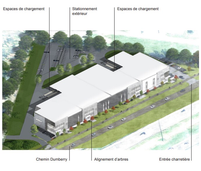 More Photos Of Ch Dumberry, Vaudreuil-dorion Warehouse For Sale