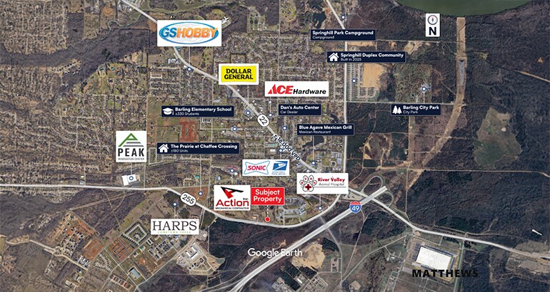 More Photos Of 920 Frontier rd, Barling Self Storage For Sale