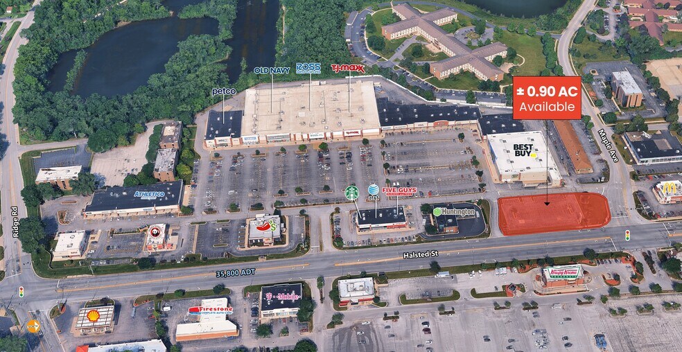 Primary Photo Of 17750 Halsted St, Homewood Land For Sale