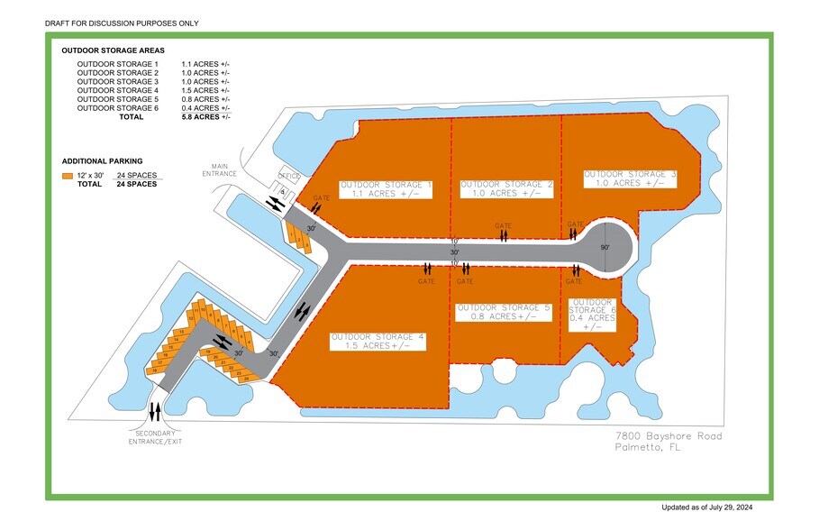 More Photos Of 7800 Bayshore Rd, Palmetto Land For Lease