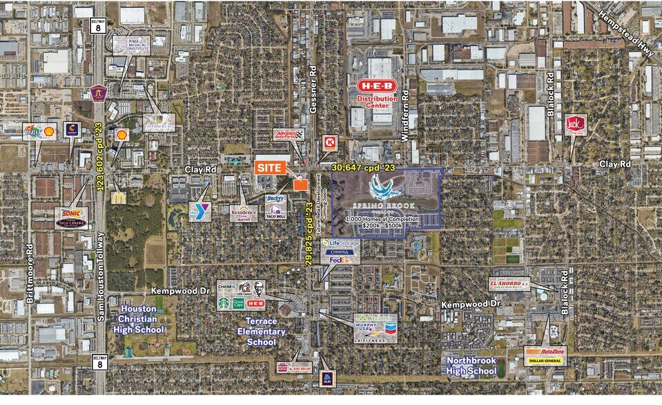 More Photos Of 4145 Gessner Rd, Houston Unknown For Lease