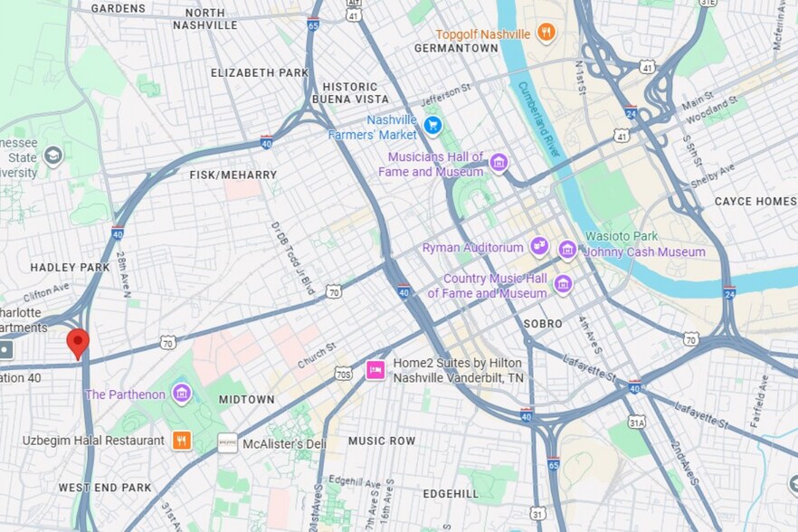 More Photos Of 3214 Charlotte Ave, Nashville Land For Sale