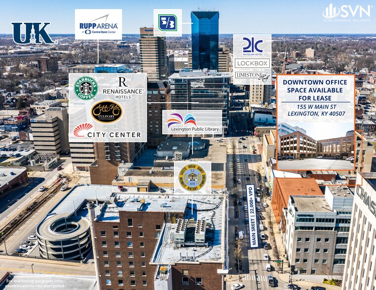 More Photos Of 155 E Main St, Lexington Office For Lease