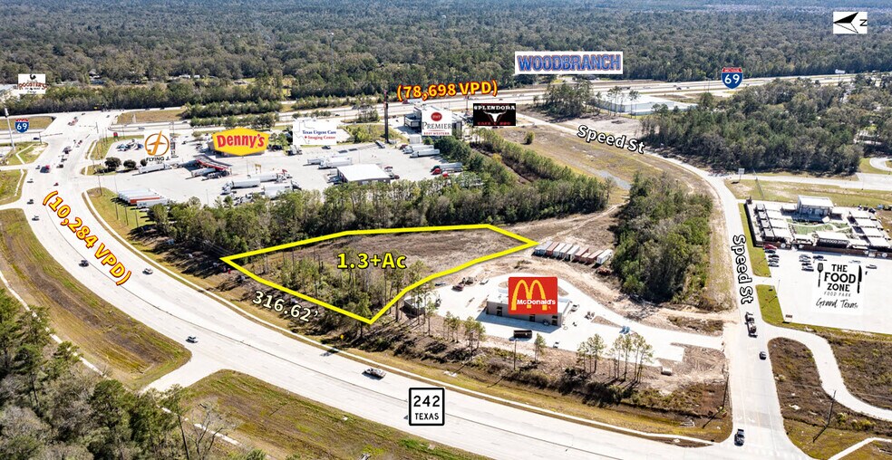 Primary Photo Of 0 State Highway 242, New Caney Land For Sale