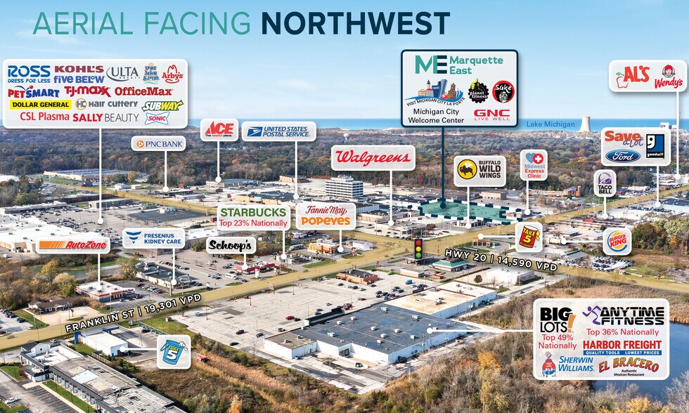 More Photos Of 450 Saint John Rd, Michigan City Storefront For Sale