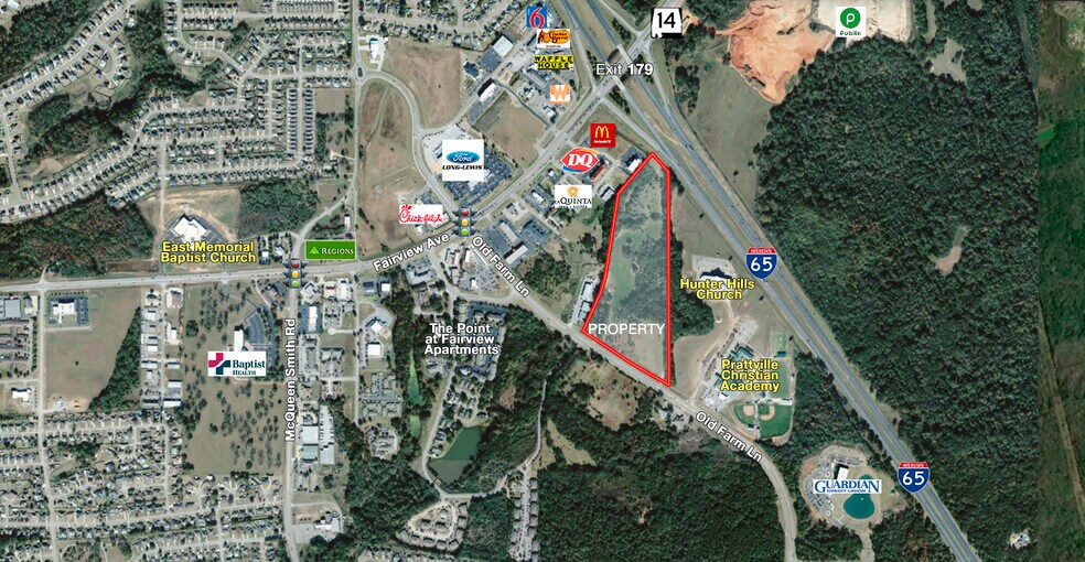 Primary Photo Of 416 Old Farm Ln N, Prattville Land For Sale