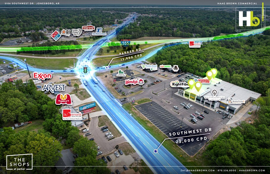 More Photos Of 3106 Southwest Drive, Jonesboro General Retail For Lease