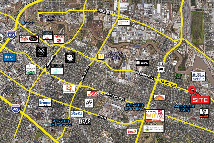 More Photos Of 7305 Navigation Blvd, Houston Office For Sale