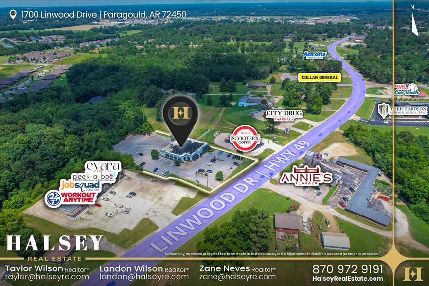 More Photos Of 1700 Linwood Dr, Paragould Storefront For Sale