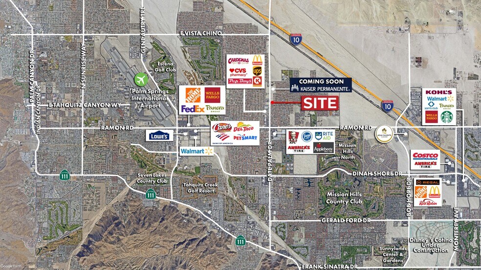 More Photos Of 30900 Date Palm Dr, Cathedral City Freestanding For Sale