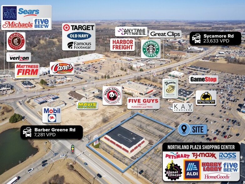 More Photos Of 2428-2430 Sycamore Rd, Dekalb Freestanding For Sale