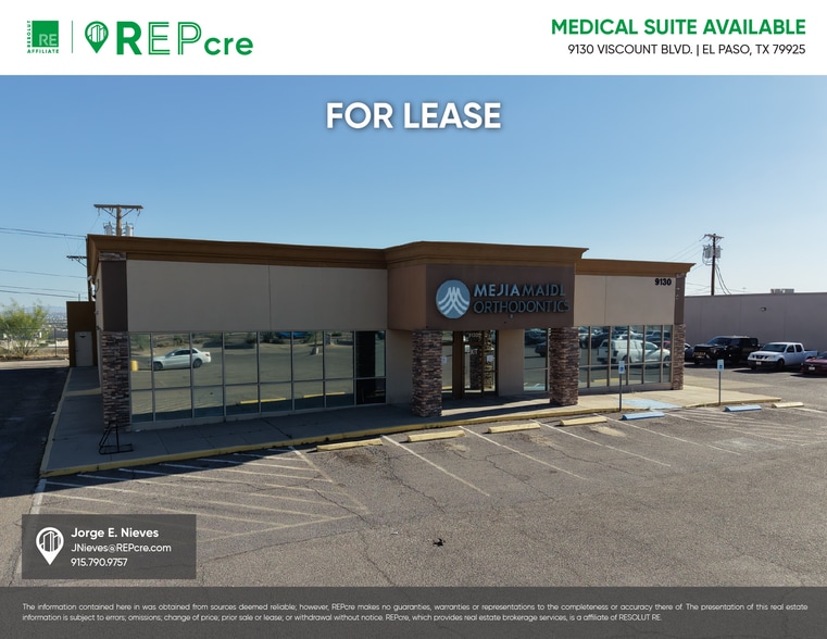 Primary Photo Of 9130 Viscount Blvd, El Paso Freestanding For Lease