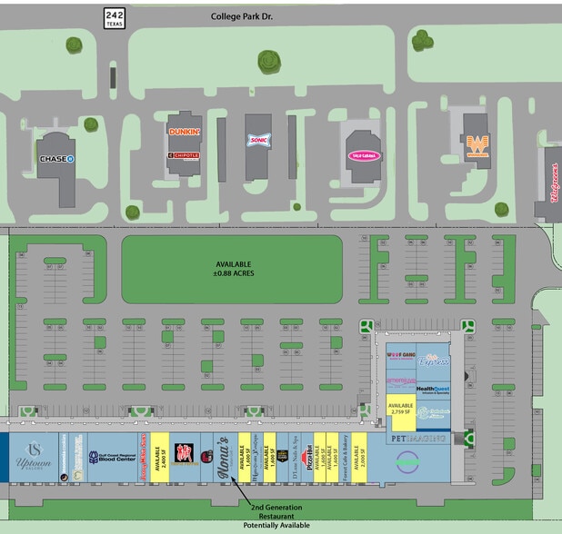 More Photos Of 3091 College Park Dr, The Woodlands General Retail For Lease
