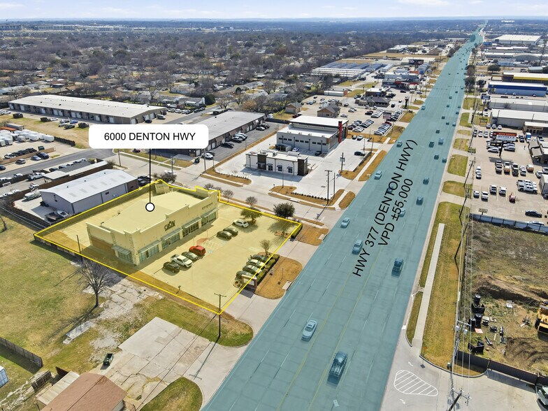 More Photos Of 6000 Denton Hwy, Watauga General Retail For Lease