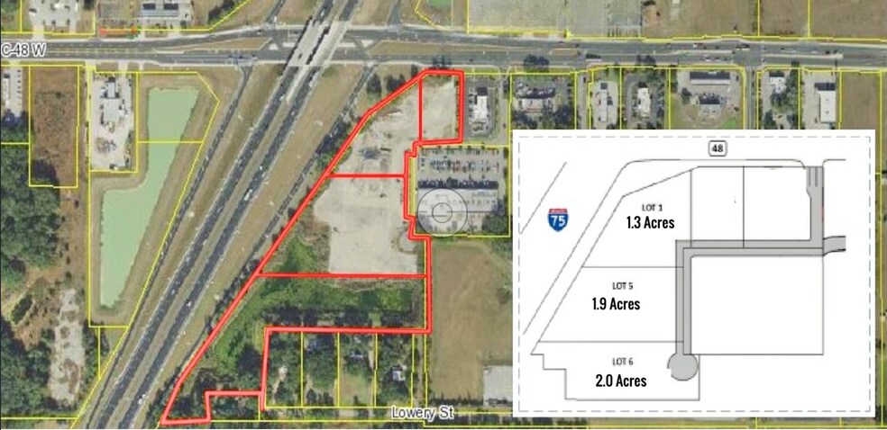 More Photos Of I-75, Bushnell Land For Lease