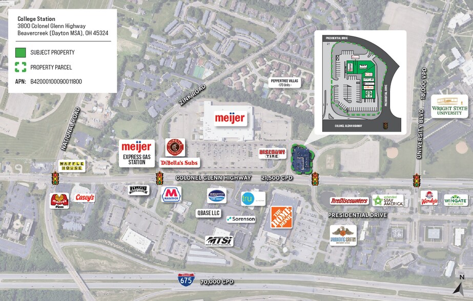 More Photos Of 3800 Colonel Glenn Hwy, Fairborn Freestanding For Sale