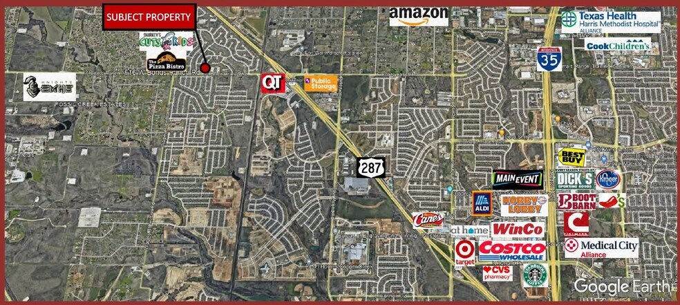 More Photos Of 512 W Bonds Ranch Rd, Fort Worth General Retail For Sale