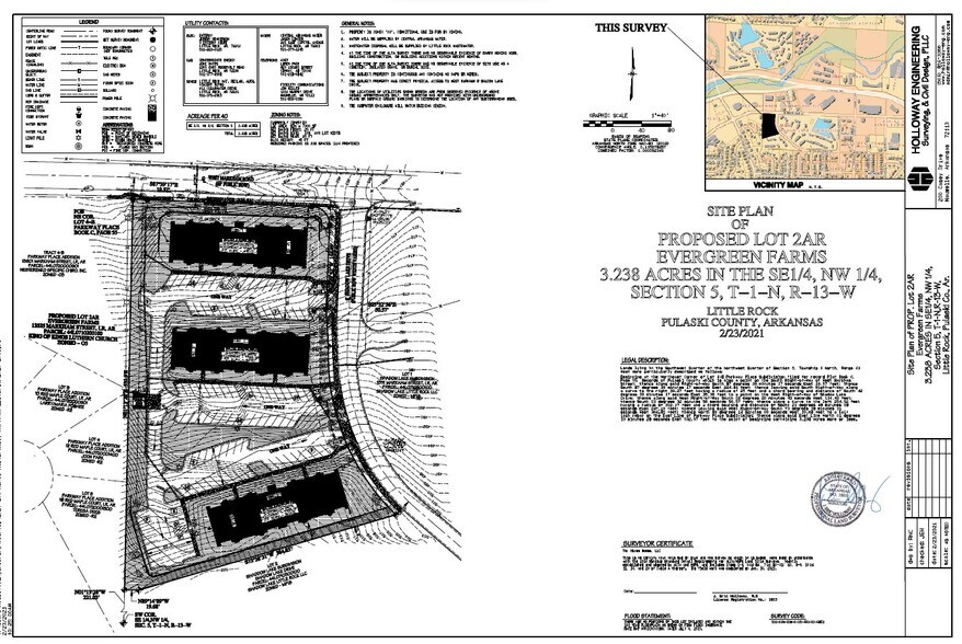 More Photos Of 13525 W Markham St, Little Rock Land For Sale