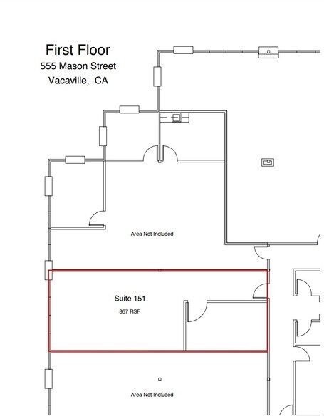 More Photos Of 555 Mason St, Vacaville Office For Lease