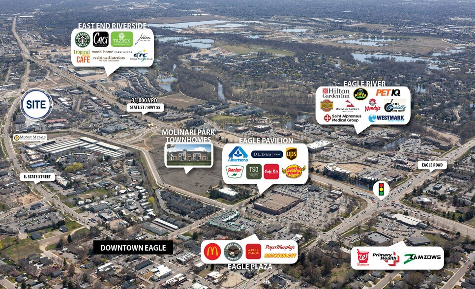 More Photos Of 1119 E State St, Eagle Office For Lease