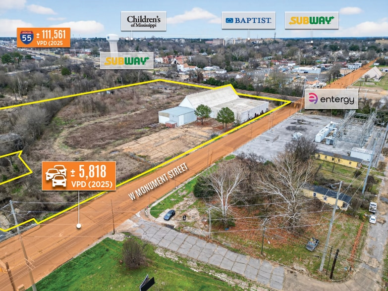 Primary Photo Of 300 W Monument St, Jackson Manufacturing For Sale