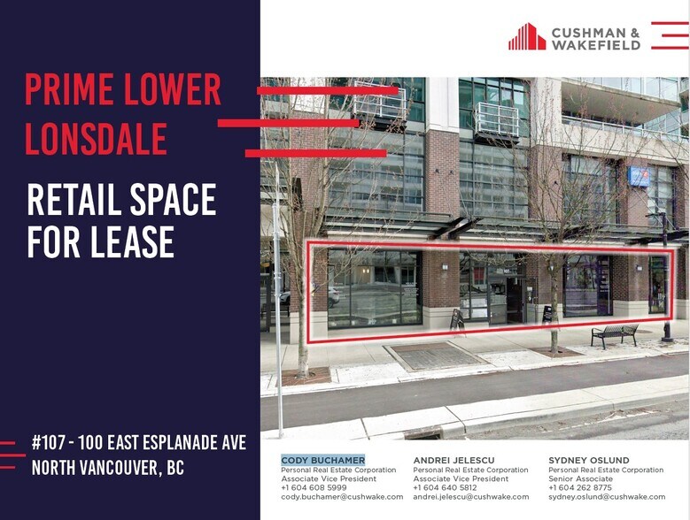 Primary Photo Of 100 Esplanade Espl E, North Vancouver Office For Sale