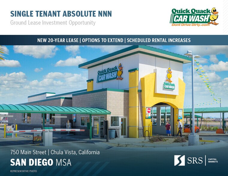Primary Photo Of 734 Main St, Chula Vista Carwash For Sale