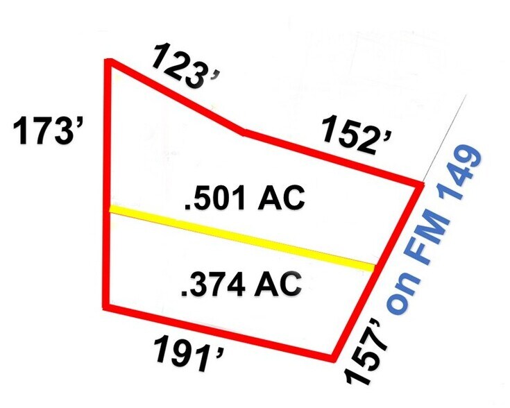 Primary Photo Of .0875 Farm to Market 149, Montgomery Land For Sale