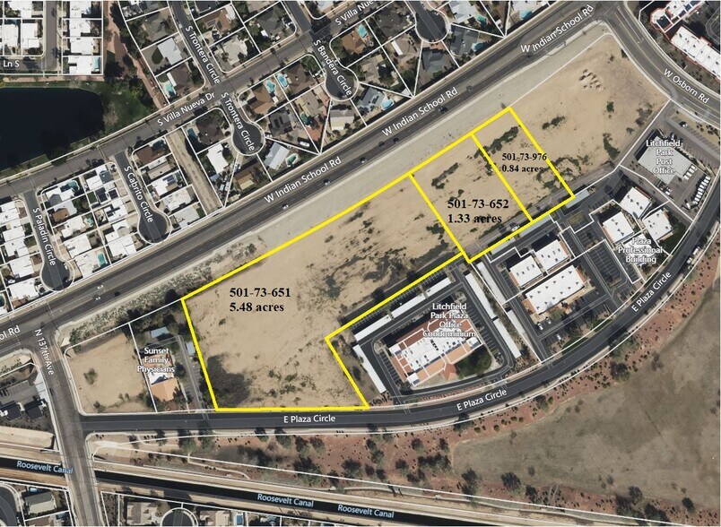 More Photos Of 7.63 Acres on Indian School Rd, Litchfield Park, Litchfield Park Land For Sale