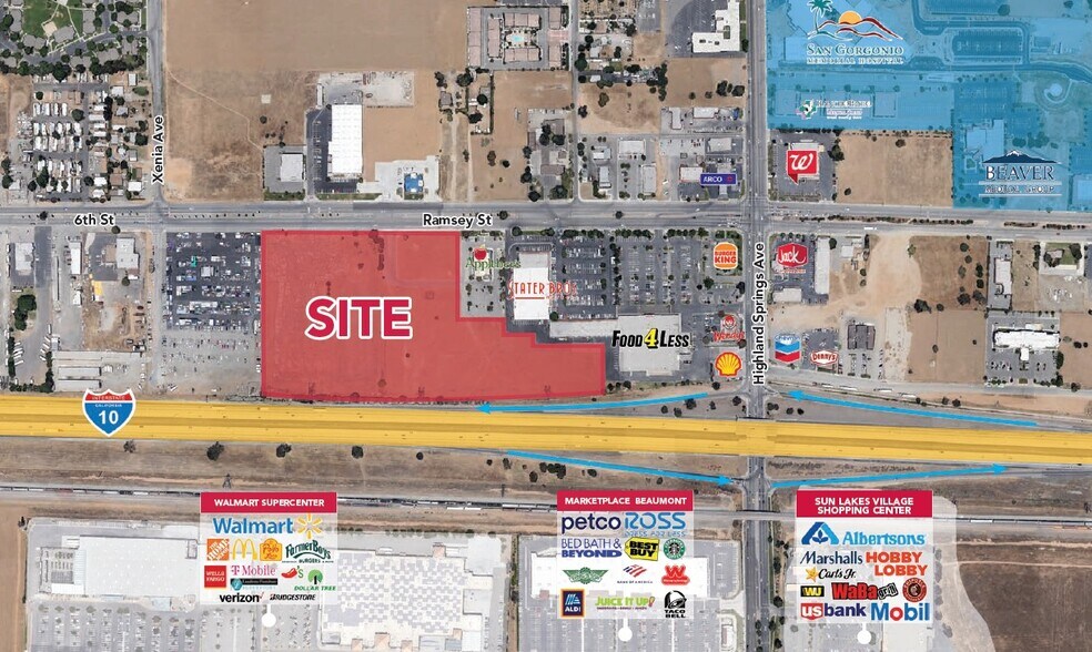 Primary Photo Of SEC 6th St and Xenia Ave, Beaumont Land For Sale