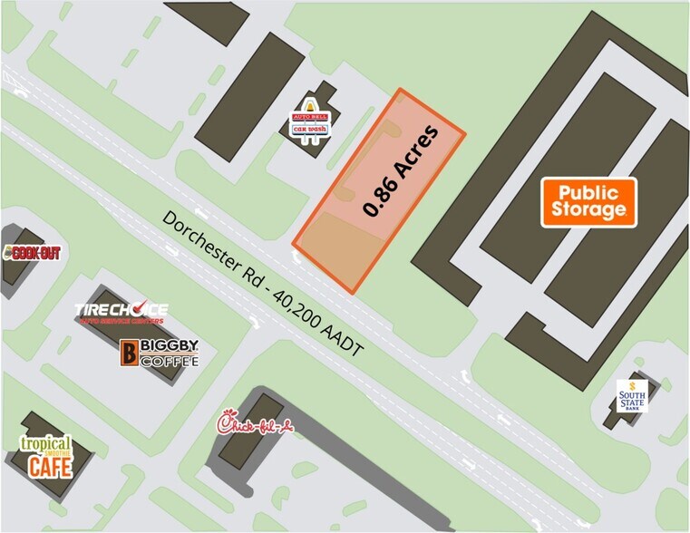 More Photos Of 8474 Dorchester Rd, North Charleston Land For Sale