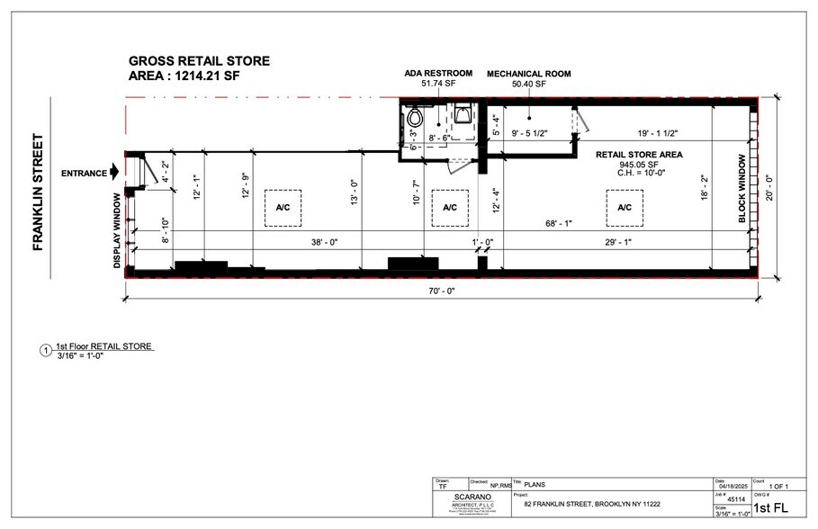 More Photos Of 82 Franklin St, Brooklyn Storefront Retail Residential For Lease