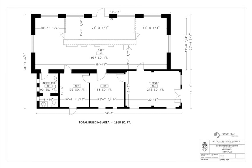 More Photos Of 138 S 8th St, Brawley Storefront Retail Office For Sale