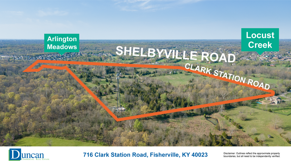 Primary Photo Of 716 Clark Station Rd, Fisherville Land For Sale