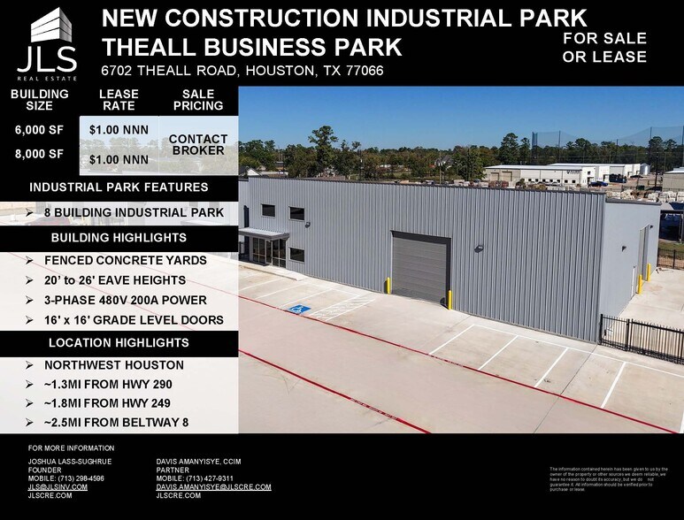 More Photos Of 6702 Theall Rd, Houston Industrial For Sale