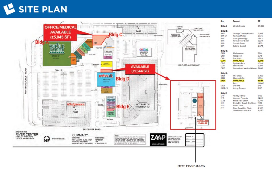 More Photos Of 5555-5635 E River Rd, Tucson Unknown For Lease