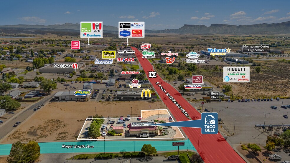 More Photos Of 1300 E Main St, Cortez Fast Food For Sale