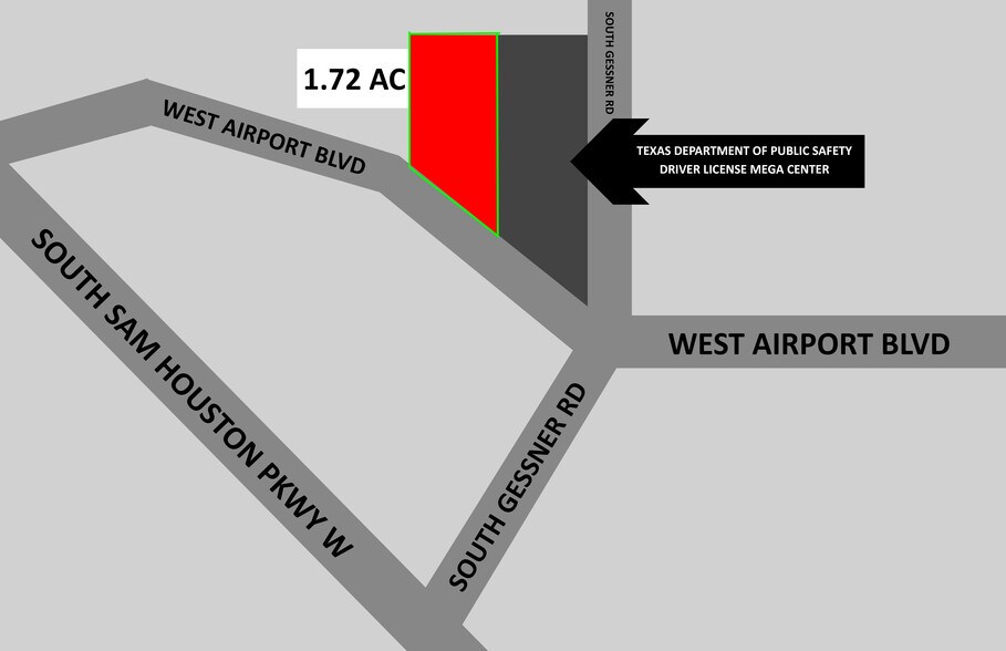 More Photos Of 0 W Airport Blvd, Houston Land For Lease