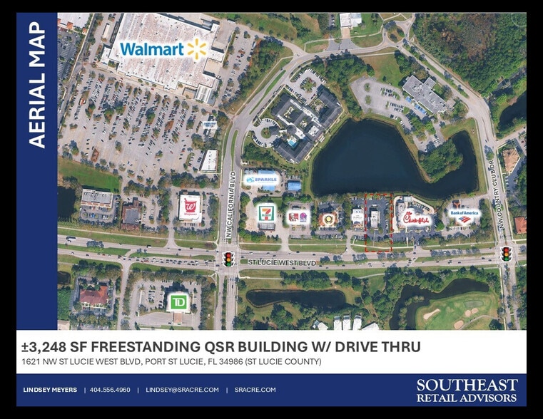 More Photos Of 1621 NW St Lucie West Blvd, Port Saint Lucie Fast Food For Lease