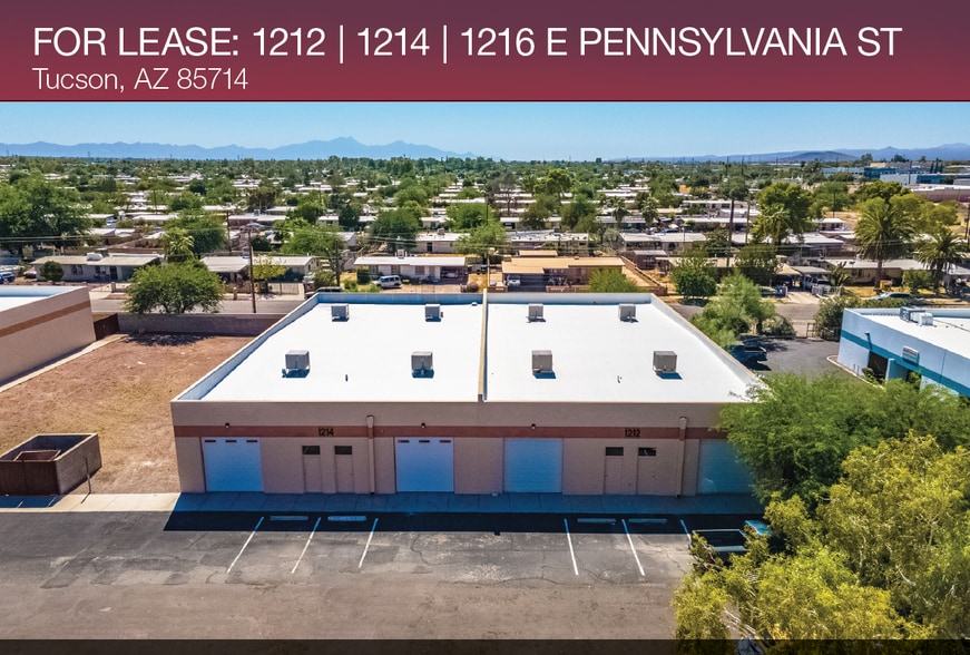 Primary Photo Of 1216 E Pennsylvania St, Tucson Warehouse For Lease