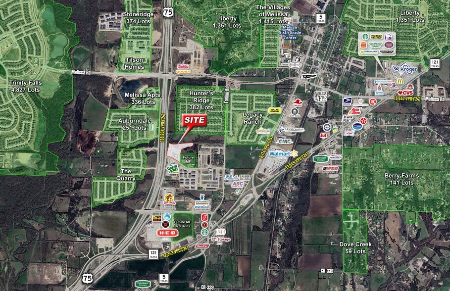 More Photos Of 2122 Central Expy, Melissa General Retail For Lease