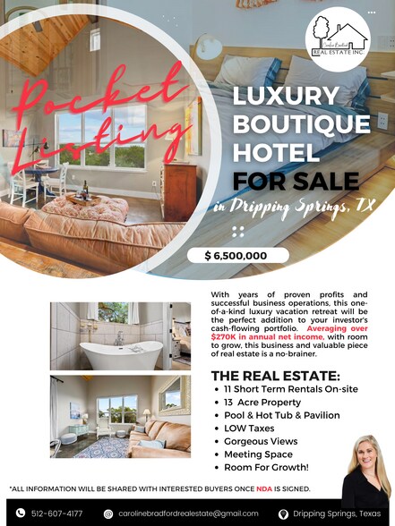 More Photos Of 7400 McGregor Ln, Dripping Springs Hotel For Sale