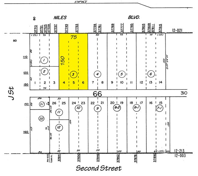 More Photos Of 37753 Niles Blvd, Fremont Land For Sale