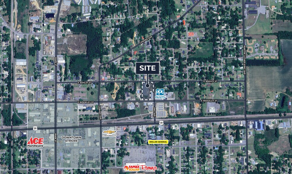 More Photos Of 315 E Ridgely St, Atmore Warehouse For Sale