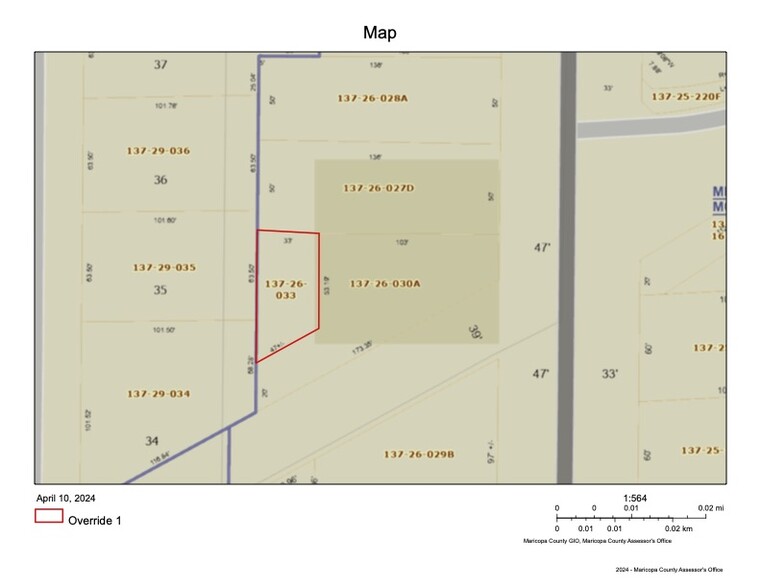 Primary Photo Of North Center Street, Mesa Land For Sale