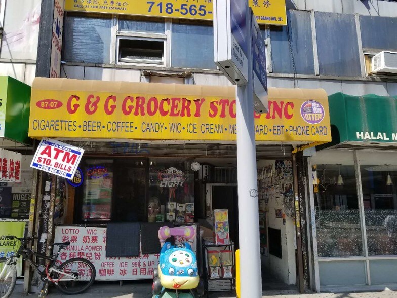 More Photos Of 8707 Grand Ave, Elmhurst Storefront Retail Office For Sale