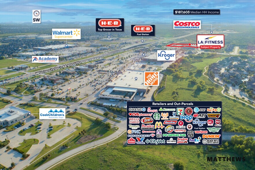 More Photos Of 4900 W University Dr, Prosper General Retail For Sale