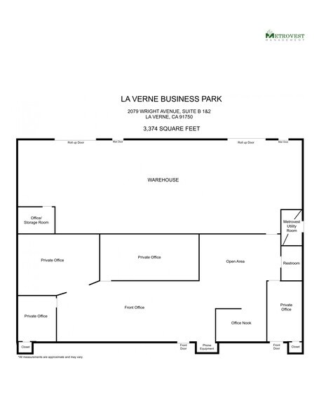 More Photos Of 2125 Wright Ave, La Verne Light Distribution For Lease