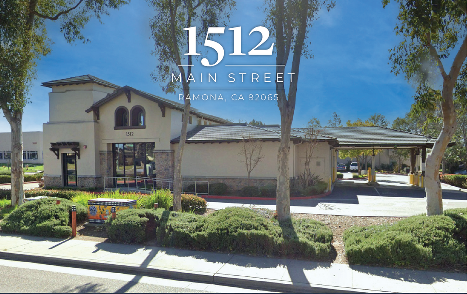 Primary Photo Of 1512 Main St, Ramona Bank For Lease