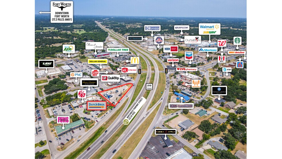 More Photos Of 164 Industrial Ave, Azle Fast Food For Sale